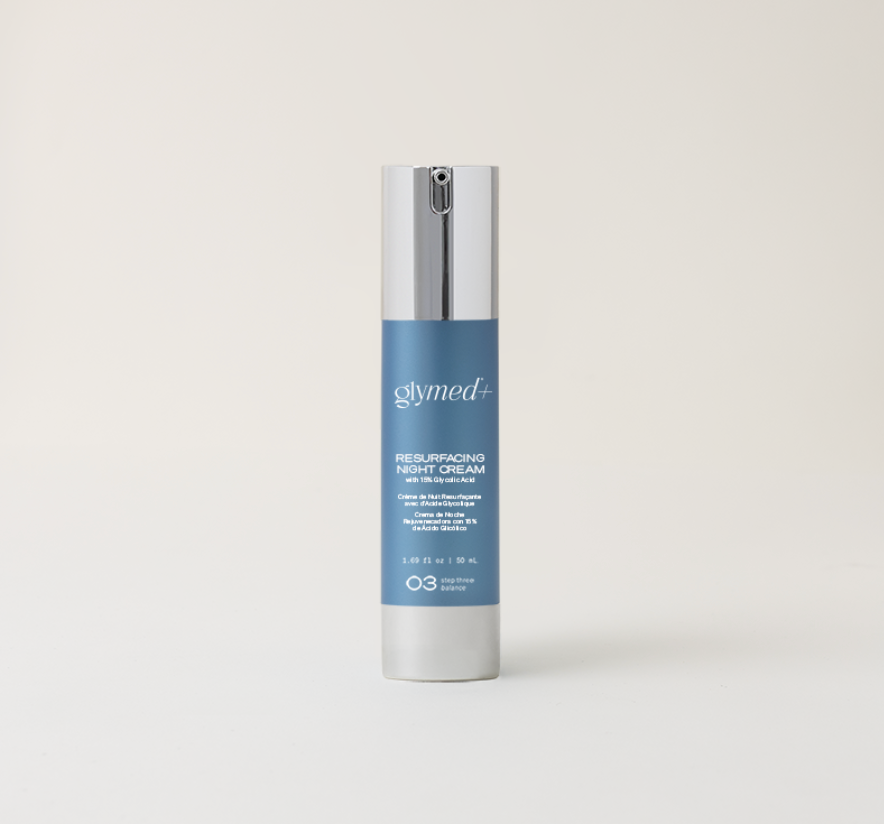 Glymed Plus RESURFACING NIGHT CREAM WITH 15% GLYCOLIC ACID (Treatment Cream)